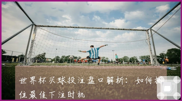 世界杯买球投注盘口解析：如何抓住最佳下注时机